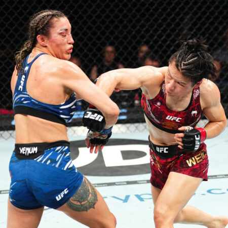 Zhang Weili Outclasses Tatiana Suarez to Retain UFC Strawweight Championship