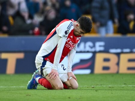 Arsenal’s attacking options limited as Kai Havertz injury compounds crisis