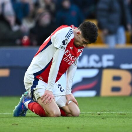 Arsenal’s attacking options limited as Kai Havertz injury compounds crisis