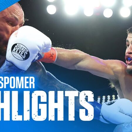 Xander Zayas Triumphs Over Slawa Spomer with 9th Round Stoppage