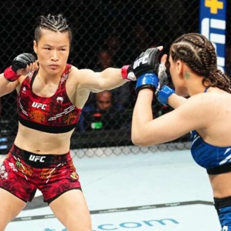 Zhang Weili Showcases Dominance in UFC 312 Title Defense, Igniting Discussions of Flyweight Challenge
