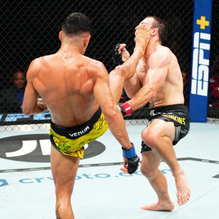 UFC Fighter Jack Jenkins Hospitalized with Throat Injury Following UFC 312 Bout