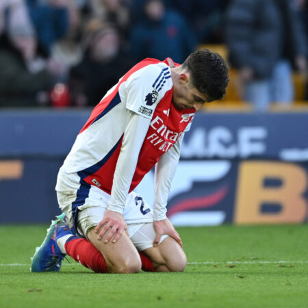Arsenal’s attacking options dwindle as Havertz injury compounds crisis