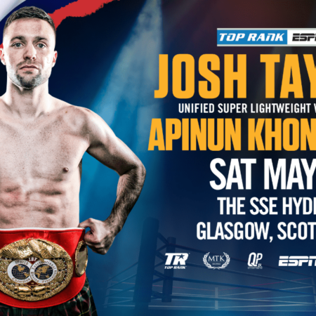 Josh Taylor Makes Welterweight Debut in Glasgow Homecoming