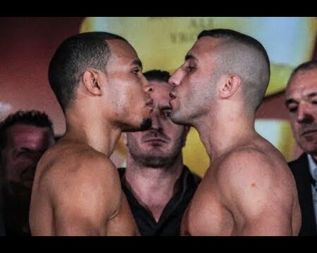 Fiery Face-Off Between Eubank and McKenna at Weigh-in