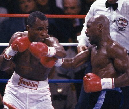 Leonard Defeats Hagler in Split Decision Upset