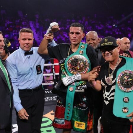 David Benavidez New WBC Light Heavyweight Champion