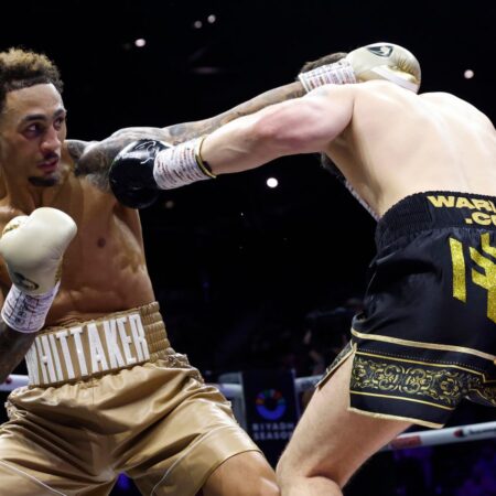 Ben Whittaker Stops Liam Cameron in Round Two