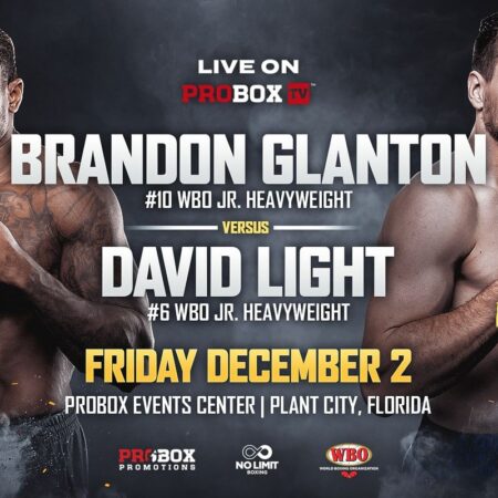 Brandon Glanton Ignites Tension at Eubank Jr-Benn Undercard Press Conference