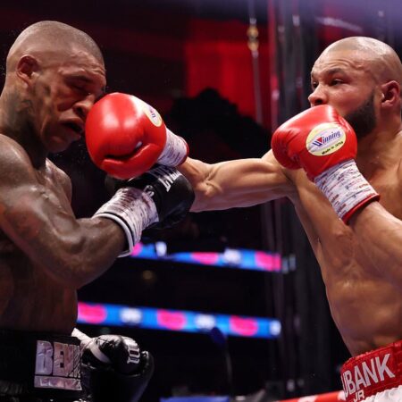 Eubank Jr. Dominates Stats, Sets Punch Record Against Benn