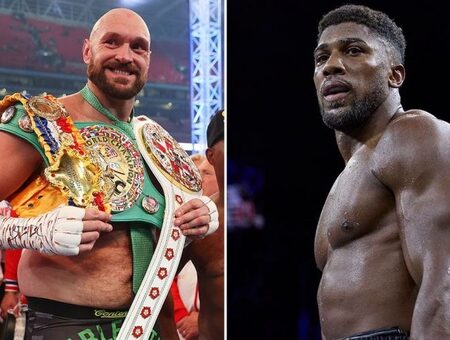 Tyson Fury Teases Comeback As Anthony Joshua Waits In The Wings
