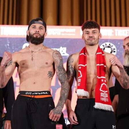 Anthony Cacace vs. Leigh Wood Weigh-In
