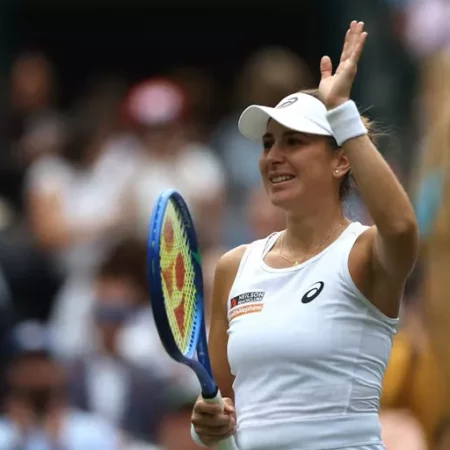 Bencic Breaks Quarterfinal Barrier at Wimbledon, Calls It a Dream Come True