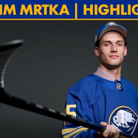 Radim Mrtka’s Journey Begins: Sabres Ink First-Round Defenseman to Entry-Level Deal