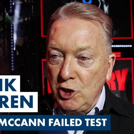 The Unraveling Mystery: Frank Warren’s “Farce” Claim in Dennis McCann’s Failed Drug Test Saga