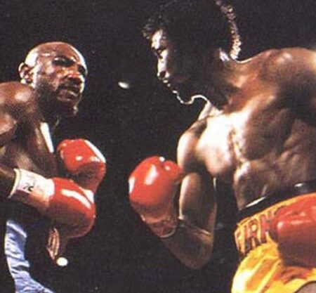 The Canvas of Combat: LeRoy Neiman’s Enduring Tribute to Hagler vs. Hearns