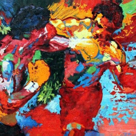 When Art Met Anarchy: LeRoy Neiman’s Masterpiece of Lewis vs. Tyson
