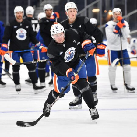 The Hyman Huddle: Oilers’ Training Camp Kicks Off with Key Absence and Measured Optimism
